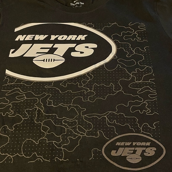 NWOT Nike Men's New York Jets Reflective Black T-Shirt NFL (L) - Picture 2 of 6